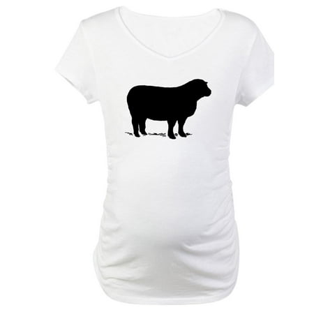 

CafePress - Sheep Maternity T Shirt - Cotton Maternity T-shirt Cute & Funny Pregnancy Tee