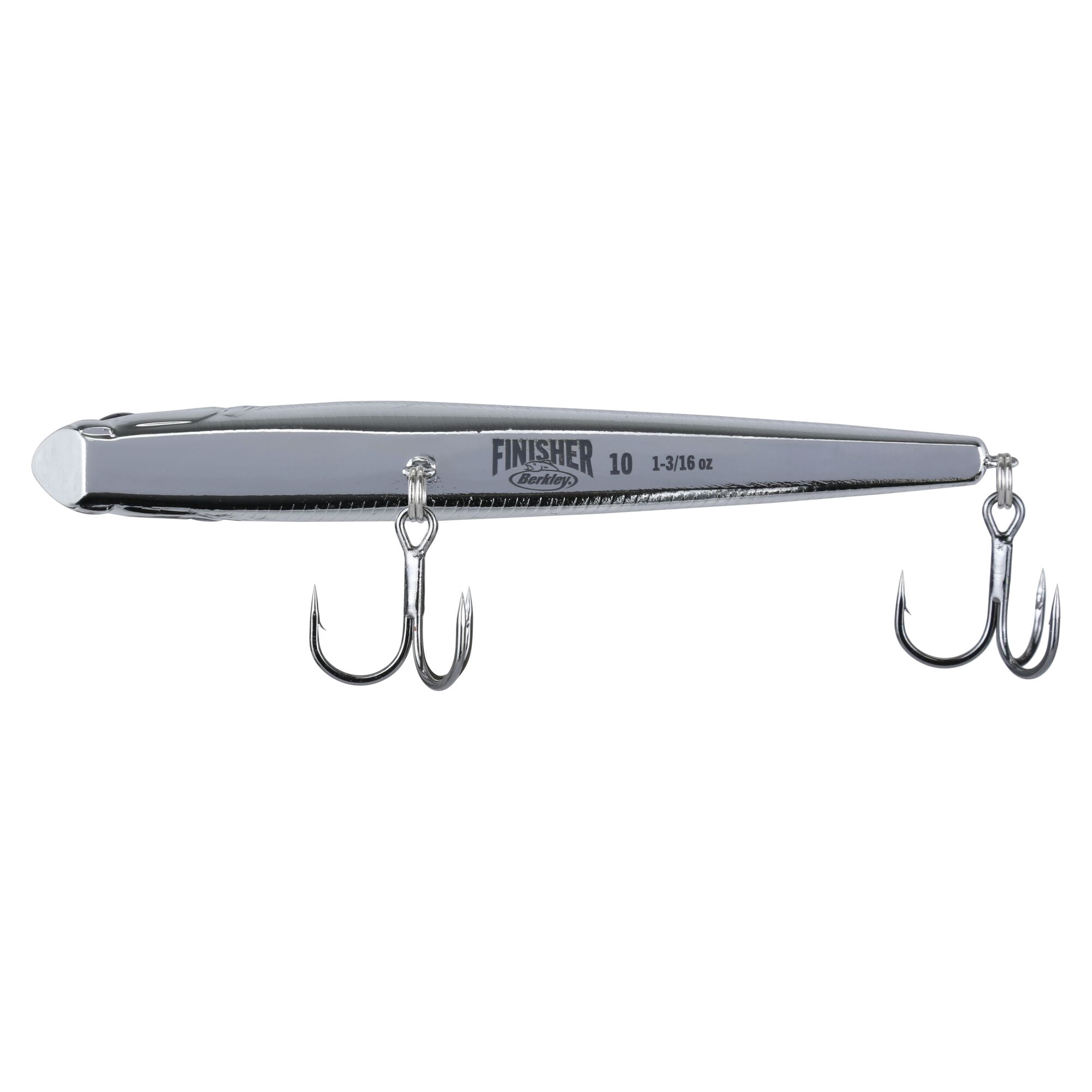 Berkley Finisher, 4 in, Glide Baits, Chrome (1 Count)