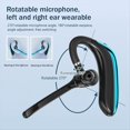 thumbnail image 2 of Auriculares Inalámbricos con Micrófono Dual Auriculares Bluetooth ENC Auriculares con Cancelación de Ruido para Conducción Empresarial Negro, 2 of 8