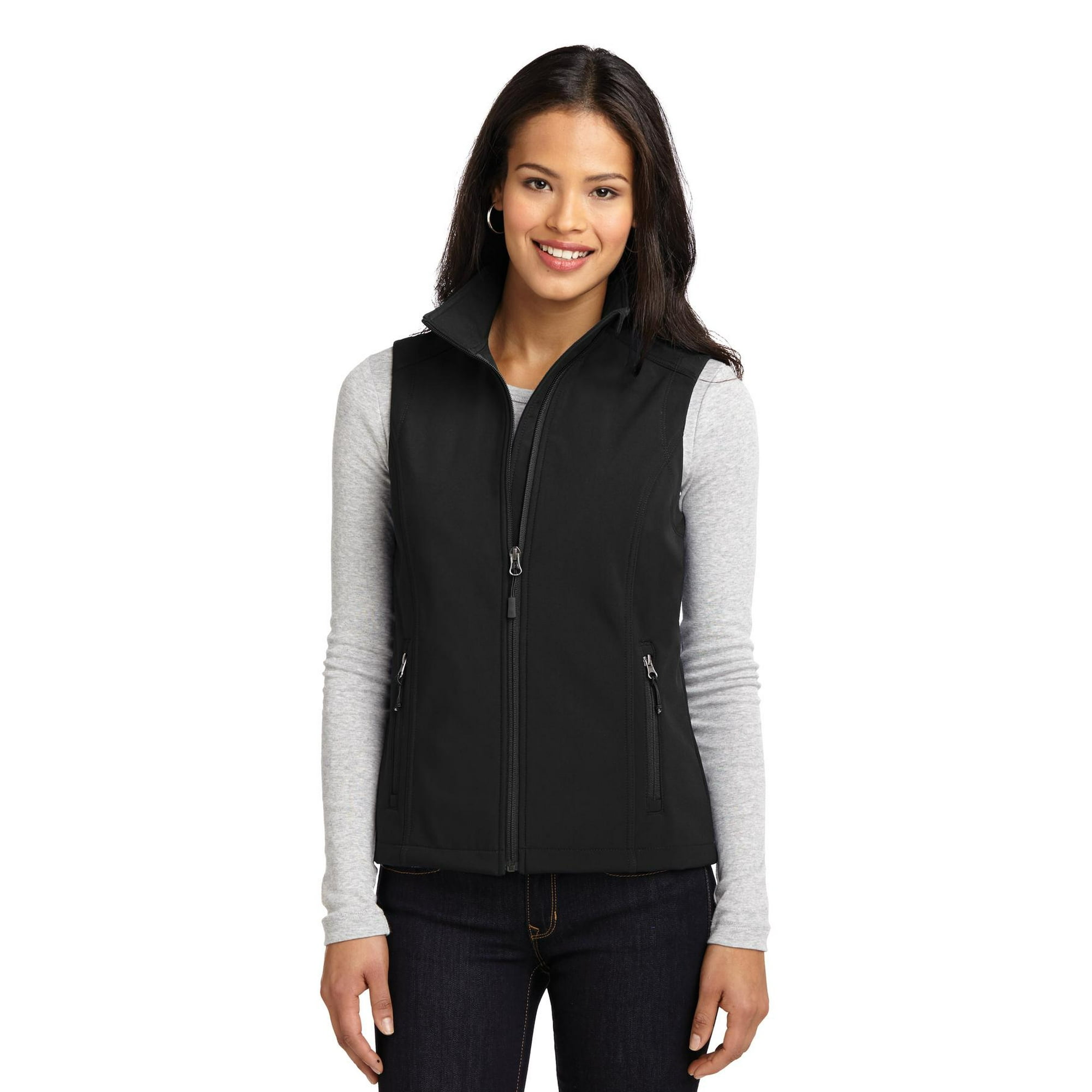 Port Authority Ladies Core Soft Shell Vest. L325 Walmart