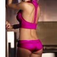 thumbnail image 4 of HUPOM Womens Underwear Mid Waist Pull-On Underwear Sleep Underwear on Clearance Hot Pink Size M, 4 of 9