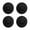 Black, variant on Hooks 2 Carved Stainless Steel 4pc Circular Hooks for Kitchen Bathroom Shower Room - Stainless Steel 304 Hardware Organization and Strong Hold