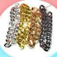 thumbnail image 2 of Dog Chain Collar Chunky: Metal Pet Training Choker Collar Puppy Chain Necklace, 2 of 10