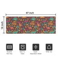 thumbnail image 5 of Colorful Dinosaurs Abstract Shapes Pattern Door Rugs,Washable Non Slip Door Mats Indoor,Decorative Door Mats,Entry Mat Indoor for Entrance,Bedroom,Kitchen,Bathroom,16"x47", 5 of 6
