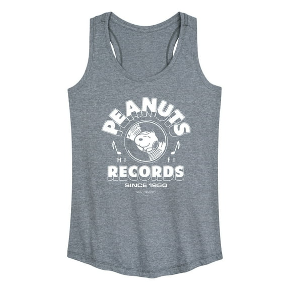 Peanuts - Snoopy Vinyl - Women's Racerback Tank Top