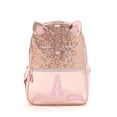 thumbnail image 2 of Purr-fectly Pink Glitter "A" Kitty Backpack Set, 2 of 6