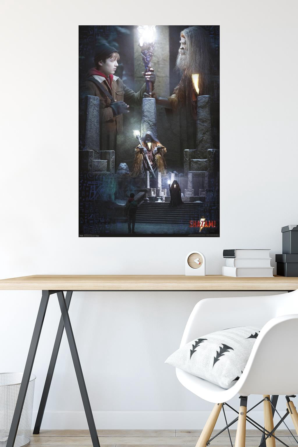 DC Comics Movie - Shazam - The Wizard Wall Poster, 22.375" x 34"