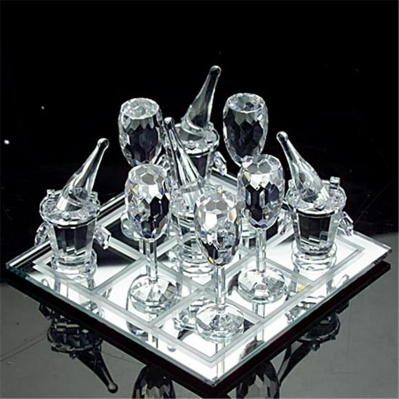 Godinger Celebrate Tic Tac Toe Crystal
