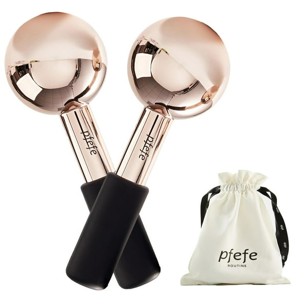 Ice Globes Pfefe para rostro y ojos, acero inoxidable