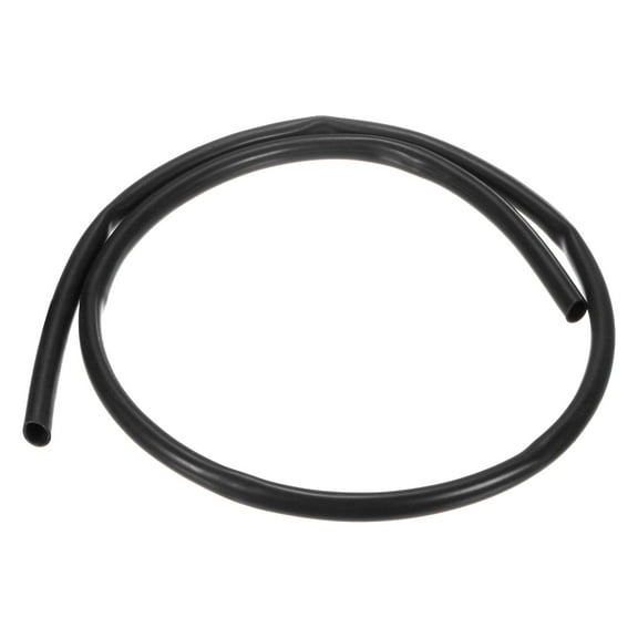 1 Pack 1 Meter Silicone Tubing, 8x10mm(IDxOD) Silicone Rubber Tube Flexible Hose Black