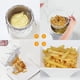 thumbnail image 5 of Cesta Para Freír,CestaCesta Para EnsaladaCocinaInoxidableFryExpansibleCesta Para ChefCocina,Cesta Para FreírTelescópicoMultifuncionalCocinaAzul, 5 of 5