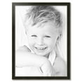 thumbnail image 2 of ArtToFrames 28" x 38" Honors Black with Gold Picture Frame, 28x38 inch Black Wood Poster Frame (WOM-5158), 2 of 7