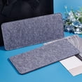 thumbnail image 6 of PH 2pcs Felt Bag Base Shaper 12x5.16'' Black Rectangle Bottom Handbag Shaper Insert for Crossbody Leather Backpack Cosmetic Travel Bag 6mm Thick Gray for DIY, 6 of 9