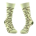 thumbnail image 1 of Feather Pattern Socks from the Sock Panda (Adult Medium - Women's Shoe Sizes 5-10), 1 of 5