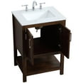 thumbnail image 3 of 24 inch Single Bathroom Vanity in Espresso, 3 of 6