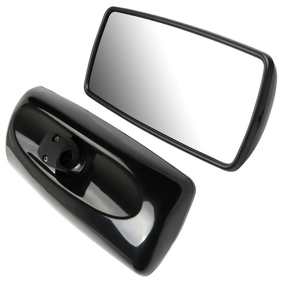 AUTOMUTO Hood Door Mirrors Fits for 2003-2017 for Freightliner M2 100 106 112 114SD Truck Door Mirrors with Side View Mirror Black Housing Heated
