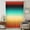 Yellow Black, variant on Teal Burnt Orange Ombre Sheer Curtains 72 Inches Long, Contemporary Gradient Abstract Art Light Filering Curtains, Breathable Simi Curtain Privacy Drapes for Living Room Bedroom Window Treatment