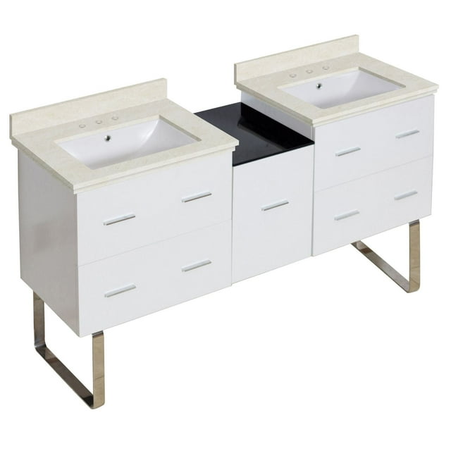American Imaginations 61.5-in. W Vanity SetAI-19005