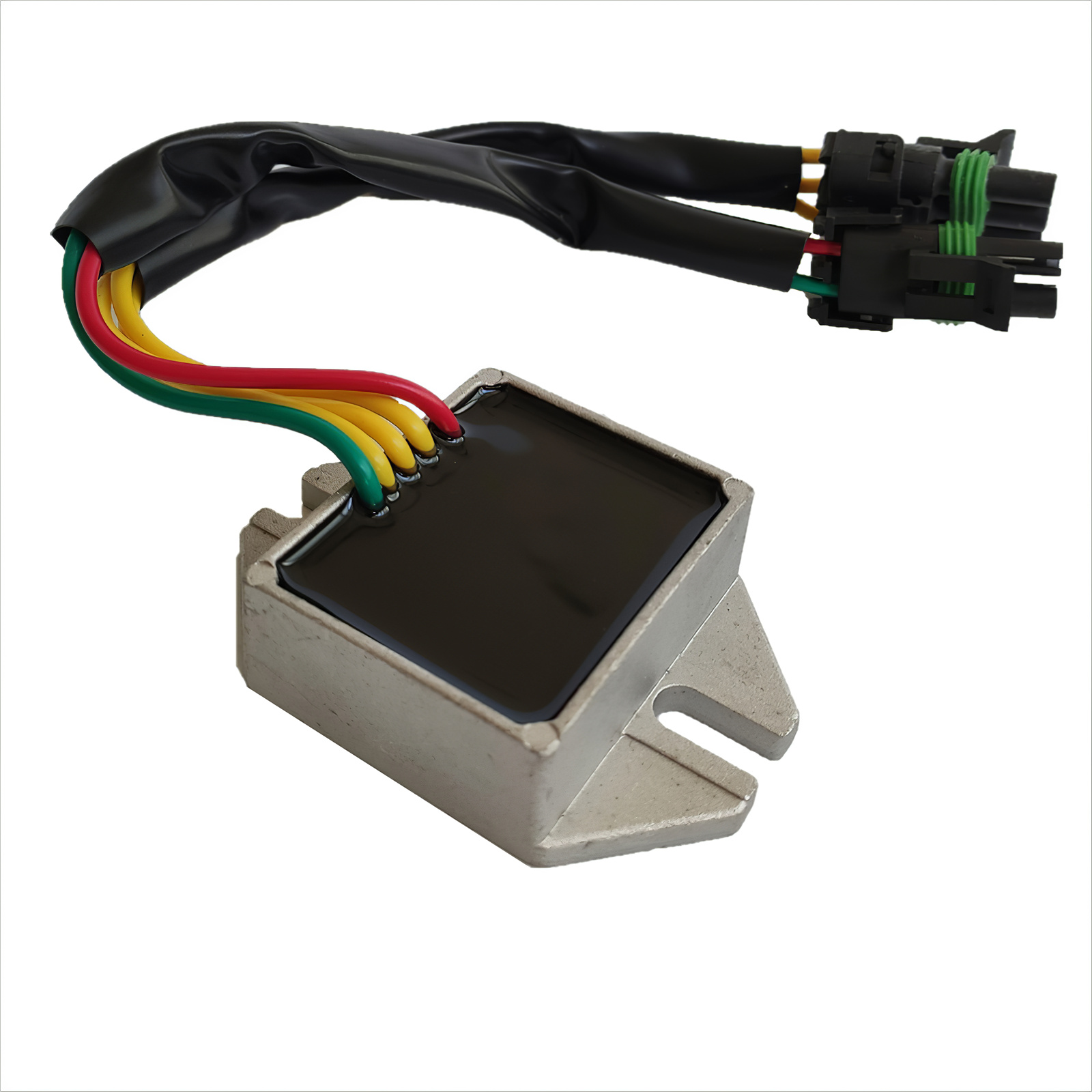 Practical The rectifier uses semiconductor diodes to conduct current