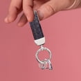 thumbnail image 3 of Metal Keychain Key Chain Lanyard Universal Detachable Biker Gifts Metal Key, 3 of 7