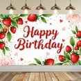thumbnail image 2 of LUUFILx Fruit Theme Baby Shower Photography Backdrop Sweet 1st Kids Birthday Party Watermelon Strawberry Newborn Photo Background, 2 of 7