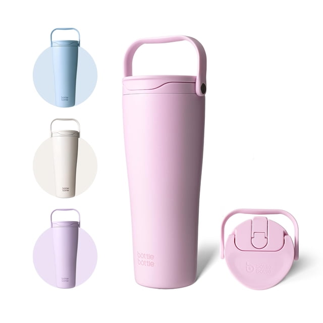 Vaso Térmico Aislado BOTTLE BOTTLE 890 ml Antiderrame Rosa