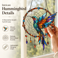 thumbnail image 5 of Indoor/Outdoor Dreamcatcher Series Light Catchers - Acrylic Material for Waterproof & Scratch-Proof Performance, Decorative Hanging for Home & Garden, Catches Light for Sparkling Effect, B, 1pcs, 5 of 8