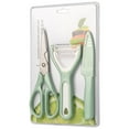 thumbnail image 3 of Linnome Four Piece Kitchen Tool Set Essential Gadgets For Home Cooking Prep Food Handling And Kitchen Maintenance Tasks, 3 of 9