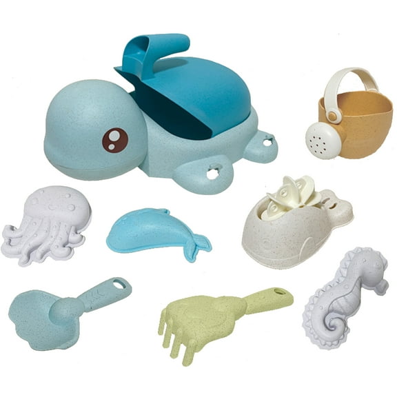 Mundo Toys Beach Sand Toys Set Turtle Organic Materials Soft and Safe