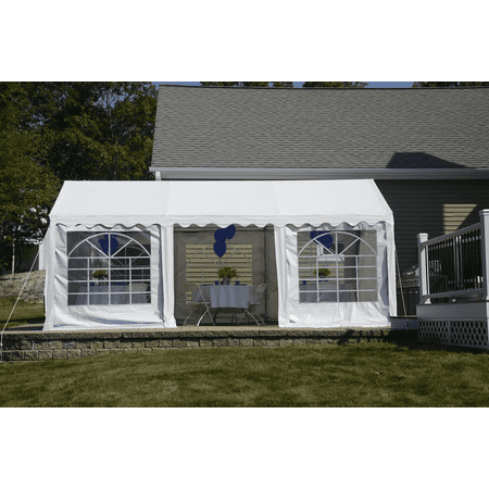 Party Tent & Enclosure Kit, 10' x 20'/3m x 6m, White