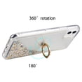 thumbnail image 6 of The Waterfall Ring Liquid Sparkling Quicksand Tpu Case For Iphone 11 - Silver, 6 of 8