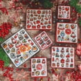 thumbnail image 2 of Adornos colgantes de madera para árbol de Navidad, pequeñas decoraciones colgantes, regalos en cajas de regalo, muñeco de nieve con forma de tren, colgante para el hogar, 2 of 5