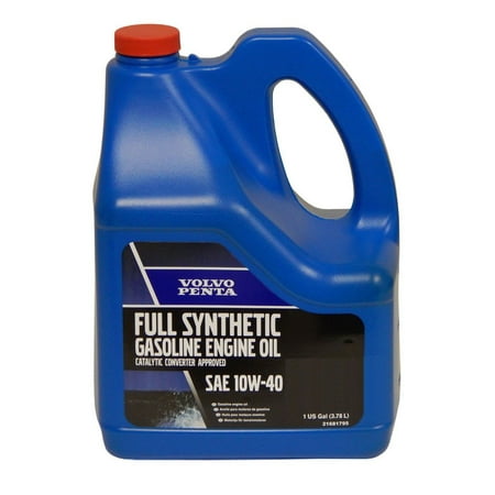 1968 Volvo 145 Engine - Volvo Penta Full Synthetic Gasoline Engine Oil 10W-40, Gallon