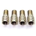 thumbnail image 4 of Double seal valve stem extension caps-flow through tire valve extender metal valve stem extenders for inflating auto car truck bus RV semi tires (4 Pack), 4 of 6