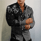 thumbnail image 4 of Camisa de manga larga para hombre 2024, camisa con estampado 3D de mariposas, camisa tipo cárdigan informal de gran tamaño, camisa de moda de alta calidad para fiesta de graduación, 4 of 5