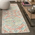 thumbnail image 4 of Wonnitar 2'x6' Washable Kitchen Runner Rug,Hallway Entryway Runner Rug, Oriental Medallion Distressed Non-Slip Mat, Bohemian Low-Pile Floor Carpet Runner for Bathroom Laundry Bedside, 4 of 7