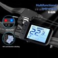 thumbnail image 2 of 48V E-02N LCD Display Meter Electric Bike LCD Display with SM Plug Electric Scooter Smart LCD Meter,1 * bike LCD Display,Black, 2 of 10