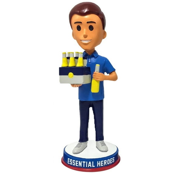 Gas and Convenience Store Liquor Essential Heroes Bobblehead Male Light