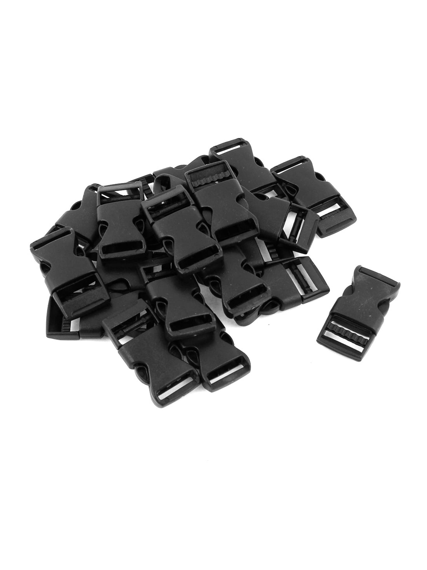 20 Pcs 5/8" bing Straps Plastic Curved Clasp Side Quick Release
