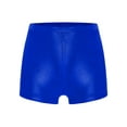 thumbnail image 5 of TSSOE Kids Girls 3-Piece Set Athletic Unitards Gymnastics Leotards Tumbling Clothes Ballet Dance Biketards Blue 12, 5 of 7