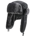 thumbnail image 2 of Kelon Floral Decor Winter Hat, Warm Knit Headwear for Elderly Women, Mom & Grandma Casual Cold Weather Cap, One Size Bomber Hats, 2 of 5