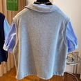thumbnail image 3 of yillto Women Short Sleeve Tops Fashion Loose Blouses Fall Trendy Dressy Casual Shirts for Womens S-5XL, 3 of 7