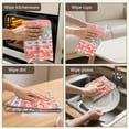 thumbnail image 6 of 2 Pcs Funny Kitchen Towels,Pink Pioneer Flower Striped Pattern Microfiber Dish Towels,Kitchen Tea Towels,Kitchen Towel Set (18" X 26"), 6 of 7