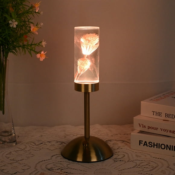 Desk lamp,Lamp Ornament Bedside Aeon Lamp Aeon Table Lamp Flower Table Lamp Bedroom Switch Usb Decorative Ornament Bedroom Bedside Table Aeon Ornament Switch