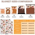 thumbnail image 4 of Chicken Flower Throw Blanket Funny Chicken Blanket for Toddler Women Men Chicken Printed Blanket for Couch Bed Outdoor Chicken Gifts for Chicken Lovers for Kids/Children Floral Chickens, 4 of 7