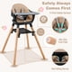 thumbnail image 5 of Silla Alta para Bebé BABY JOY Convertible 6 en 1 de Madera, 5 of 9