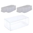 thumbnail image 3 of Vitrina de exhibición de coche modelo acrílico transparente de 20 piezas, accesorios para cajas de exposición de modelo de coche, cajas de exhibición M Espesar, 3 of 8