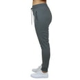 thumbnail image 3 of 3-Pack Womens Loose Fit French Terry Fashion Jogger Lounge Pants (S-2XL), 3 of 9