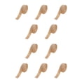 thumbnail image 3 of Cateissary Pantalones autoadhesivos de hierro en el borde Poliéster Acortar Vestido Jeans Faldas Bufanda Artesanía de costura Sastre Beige 2m beis 2m 10piezas Cateissary CBP285489, 3 of 4
