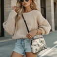 thumbnail image 4 of Kuiaobaty Dragonfly Print Crossbody Bag for Women, Boho Mandala Flowers Print Shoulder Handbag with Adjustable Strap, Multi Pockets Leather Sling Bag Crossbody for Travel & Work, 4 of 7